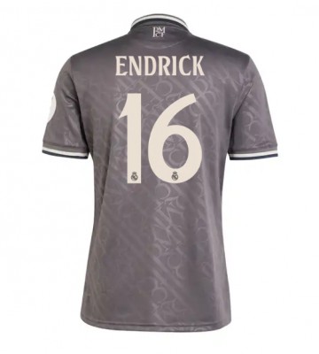 Real Madrid Endrick #16 Tredje Tröja 2024-25 Kortärmad